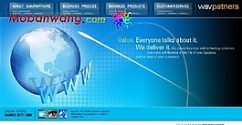 互联网通信技术网页模板