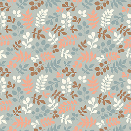 树叶主题无缝模式