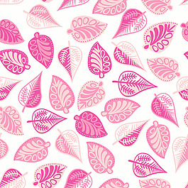 树叶主题无缝模式