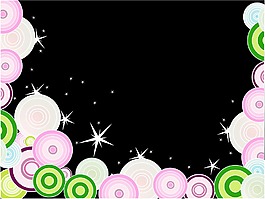 矢量彩色插画桌布