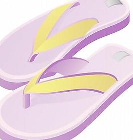 鞋子韩国矢量图