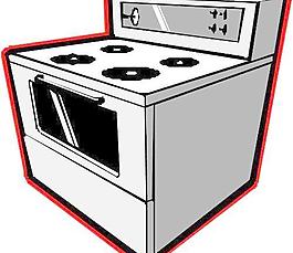 锅碗刀具矢量图