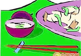 食品食物卡通漫画