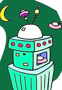 外星人飞碟太空