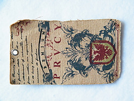 吊牌 文字 英文 徽章 花纹 免费素材