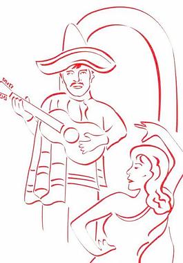 交际舞卡通漫画