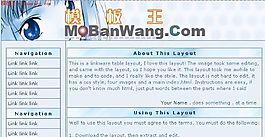 欧美女生日记专用模板