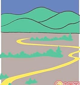 自然风景矢量图
