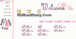 欧美个人网页模板