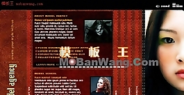 欧美女模特介绍FLASH模版