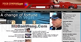 欧美赛车网站模板