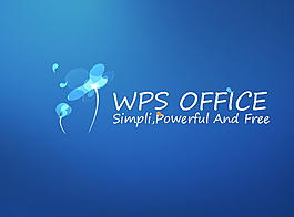 蓝若飞花ppt背景