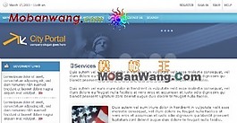政务公开网页模板