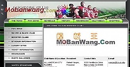 橄榄球fans俱乐部网站模板