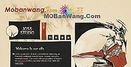 古典艺术设计网页模板