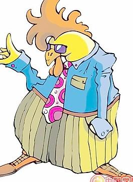 吉祥物漫画素材