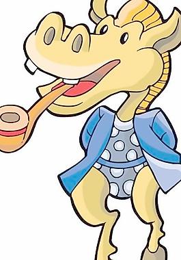 吉祥物漫画素材