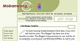 个性BLOG网页模板