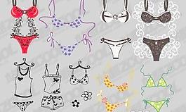 可爱比基尼泳装