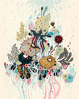 插画 插画师 Yellena James 澳洲 免费素材