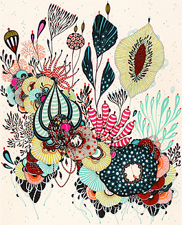 插画 插画师 Yellena James 澳洲 免费素材