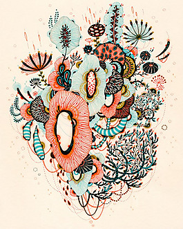 插画 插画师 Yellena James 澳洲 免费素材