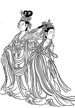 朝元仙仗图人物图片