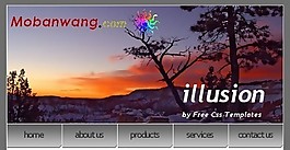 幻境信息网页模板