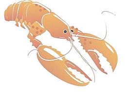 龙虾矢量图