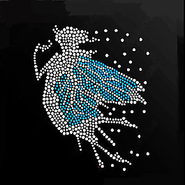 烫钻 女孩 精灵 免费素材