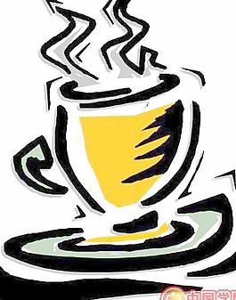饮料饮品卡通漫画