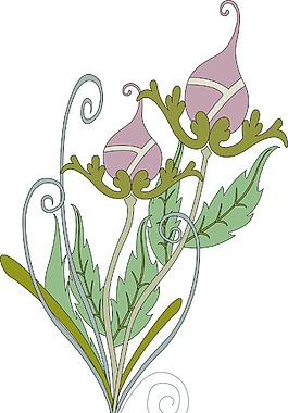 摘要植物元素设计