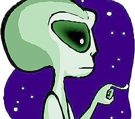 外星人飞碟太空