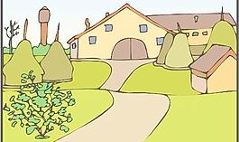 乡村农场庄园