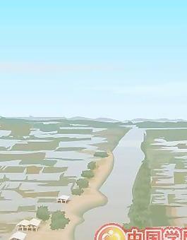 韩国矢量风景图