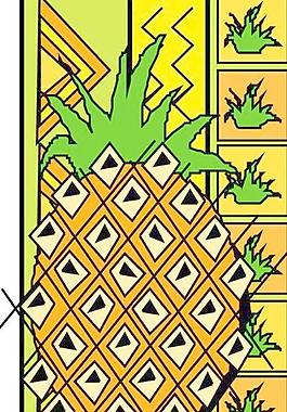 卡通蔬菜水果漫画