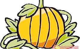 蔬菜水果卡通漫画