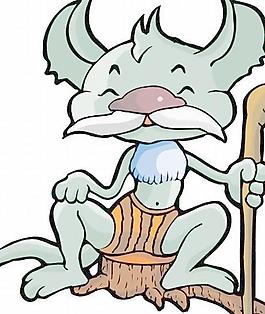 吉祥物漫画素材