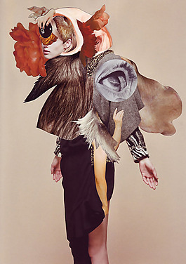 位图 插画 时尚插画 人物插画 拼贴 免费素材