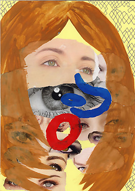 位图 插画 时尚插画 人物插画 拼贴 免费素材