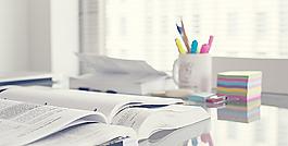 时尚办公桌图片