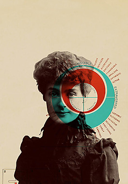 位图 插画 时尚插画 人物插画 拼贴 免费素材