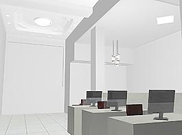 3Dmaya办公室图片
