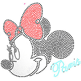 烫钻 米老鼠 米妮 免费素材