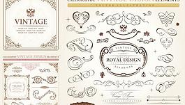 欧式花纹花边的部分图像下载6