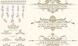 欧式花纹花边3免费下载