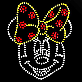 烫钻 米妮 米老鼠 免费素材