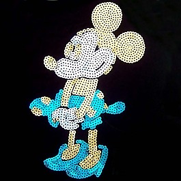 亮片 米老鼠 米妮 免费素材