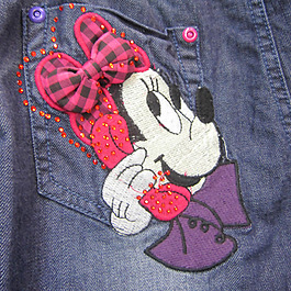 贴布 米妮 米老鼠 免费素材