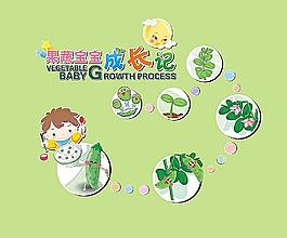 蔬菜宝宝成长记图片